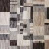 Mor Furniture Shop All Rugs|Sonoma Grove Rug In Ivory & Gray Layered Squares, 5’ X 8’
