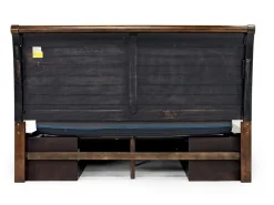 Mor Furniture Beds|Sonora Sleigh Bed W/ Storage In Brown, Queen
