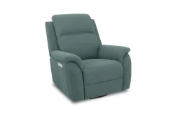 Mor Furniture Recliners|Sorrengail 3 Power Recliner In Light Blue