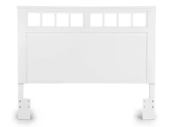 Mor Furniture Bedroom Sets|St Regis Panel Headboard, Dresser, Mirror & Nightstand In White, Twin