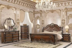 Mor Furniture Bedroom Mirrors|Stellata Mirror In Mahogany Brown