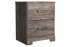 Mor Furniture Nightstands|Stelsie Nightstand In Dark Charcoal