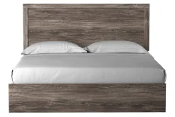 Mor Furniture Bedroom Sets|Stelsie Panel Bed, Dresser, Mirror & Nightstand In Gray, Full