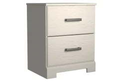 Mor Furniture Bedroom Sets|Stelsie Panel Bed, Dresser, Mirror & Nightstand In Gray, Full
