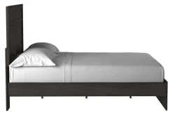 Mor Furniture Beds|Stelsie Panel Bed In Gray, Full