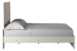 Mor Furniture Beds|Stelsie Panel Bed In Gray, Full