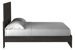 Mor Furniture Beds|Stelsie Panel Bed In Gray, Full