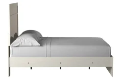 Mor Furniture Beds|Stelsie Panel Bed In Gray, Full