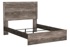 Mor Furniture Beds|Stelsie Panel Bed In Gray, Full