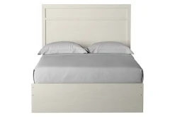 Mor Furniture Beds|Stelsie Panel Bed In Gray, Full