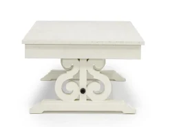 Mor Furniture Coffee Tables|Stone Coffee Table In White