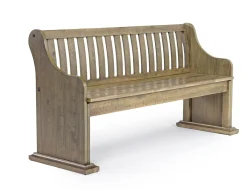 Mor Furniture Dining Benches|Stone Dining Bench W/ Storage In White