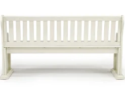 Mor Furniture Dining Benches|Stone Dining Bench W/ Storage In White