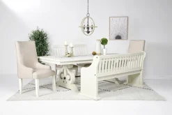 Mor Furniture Dining Benches|Stone Dining Bench W/ Storage In White
