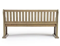Mor Furniture Dining Benches|Stone Dining Bench W/ Storage In White
