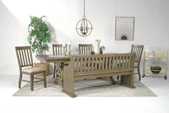 Mor Furniture Dining Benches|Stone Dining Bench W/ Storage In White