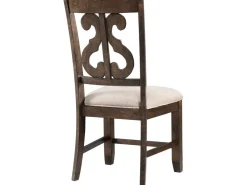 Mor Furniture Dining Chairs|Stone Side Chair In , Upholstered Slat White