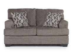 Mor Furniture Living Room Sets|Stonemeade Sofa & Loveseat In Nutmeg