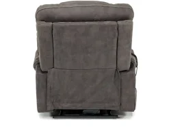 Mor Furniture Lift Chairs|Recliners|Str 3 Power Lift Chair W/ Wireless Charger In Gunmetal