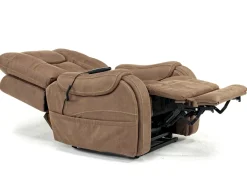 Mor Furniture Lift Chairs|Recliners|Str 3 Power Lift Chair W/ Wireless Charger In Gunmetal