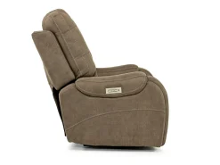 Mor Furniture Recliners|Str 3 Power Recliner W/ Wireless Charger In Gunmetal