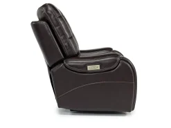 Mor Furniture Recliners|Str 3 Power Recliner W/ Wireless Charger In Gunmetal