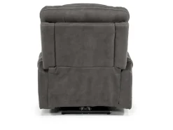 Mor Furniture Recliners|Str 3 Power Recliner W/ Wireless Charger In Gunmetal