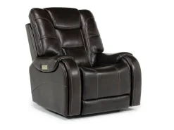 Mor Furniture Recliners|Str 3 Power Recliner W/ Wireless Charger In Gunmetal