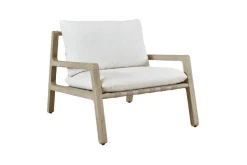 Mor Furniture Outdoor Lounge Chairs|Strapped Outdoor Lounge Chair In Honey