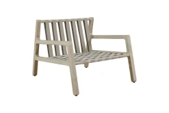 Mor Furniture Outdoor Lounge Chairs|Strapped Outdoor Lounge Chair In Honey