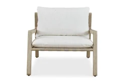 Mor Furniture Outdoor Lounge Chairs|Strapped Outdoor Lounge Chair In Honey