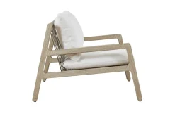 Mor Furniture Outdoor Lounge Chairs|Strapped Outdoor Lounge Chair In Honey