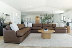 Mor Furniture Sectionals|Stratus 6 Piece Sectional In Aline Saddle Leather