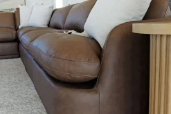 Mor Furniture Sectionals|Stratus 6 Piece Sectional In Aline Saddle Leather