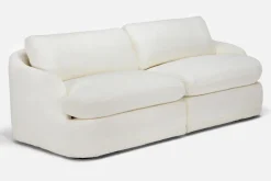 Mor Furniture Loveseats|Stratus Crypton Performance Loveseat In Jennie Snow