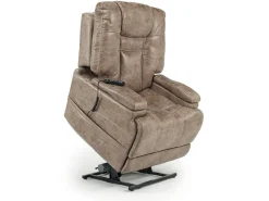 Mor Furniture Lift Chairs|Recliners|Stt 3 Power Lift Chair In Mushroom