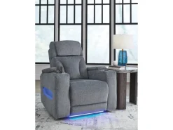 Mor Furniture Recliners|Studio Cave 2 Power Recliner In Steel