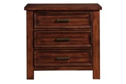 Mor Furniture Bedroom Sets|Sullivan Panel Bed W/ Storage, Dresser, Mirror & Nightstand In Drift Gray, Queen