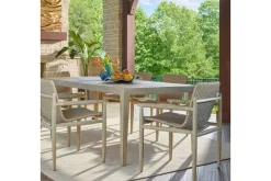 Mor Furniture Outdoor Dining Chairs|Sumba Outdoor Side Chair In Brown