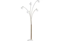 Mor Furniture Shop All Lighting & Lamps|Office Lighting|Taliya Arc Floor Lamp In Champagne/White