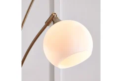 Mor Furniture Shop All Lighting & Lamps|Office Lighting|Taliya Arc Floor Lamp In Champagne/White