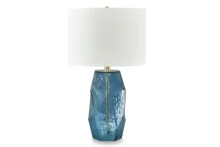 Mor Furniture Shop All Lighting & Lamps|Office Lighting|Tallow Table Lamp In Blue