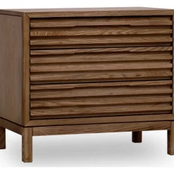 Mor Furniture Nightstands|Tanner 2 Drawer Nightstand In Roux