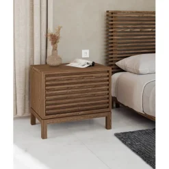 Mor Furniture Nightstands|Tanner 2 Drawer Nightstand In Roux