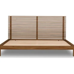 Mor Furniture Beds|Tanner Platform Bed In Flaxen, Full