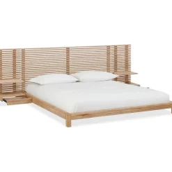 Mor Furniture Beds|Tanner Wall Bed In Flaxen, Full