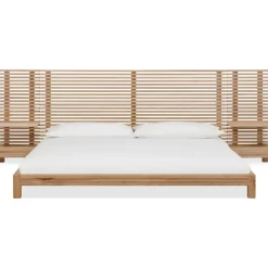 Mor Furniture Beds|Tanner Wall Bed In Flaxen, Full