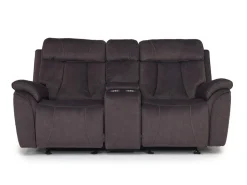 Mor Furniture Reclining Loveseats|Loveseats|Tate 2 Power Console Loveseat In Dove