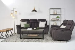 Mor Furniture Reclining Sofas|Sofas|Tate 2 Power Sofa In Mink