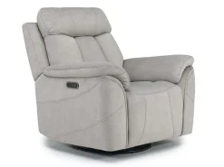 Mor Furniture Recliners|Tate Power Gliding Recliner In Dove
